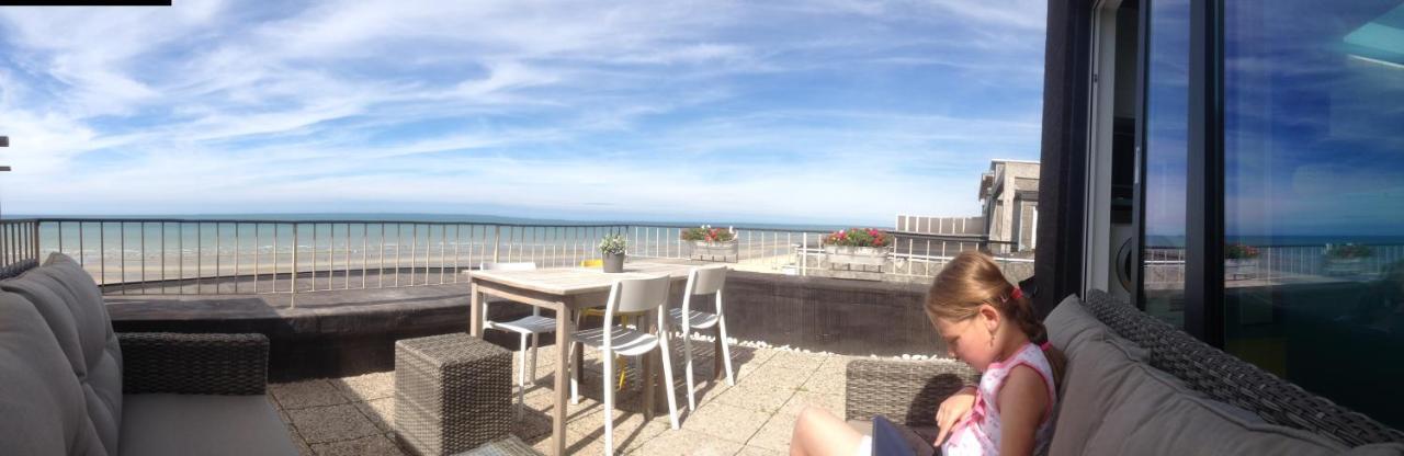 Appartamento Zeedijk44 - Frontal Sea View Penthouse De Panne Esterno foto